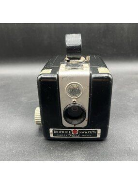 Kodak Brownie Hawkeye Flash Model 620 Box Camera 1950-1961 ✅